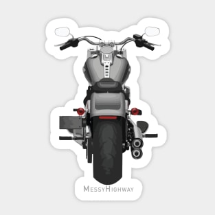 Harley Fat Boy 114 20 silver/black, b Sticker